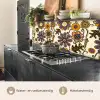 Bloemen - Bohemian - Vintage - Cartoon keuken achterwand 2 middel 871 -usp_NL