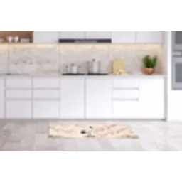 Aziatisch - Kraanvogel - Beige Keukenloper - keukenmat middel -sfeer3