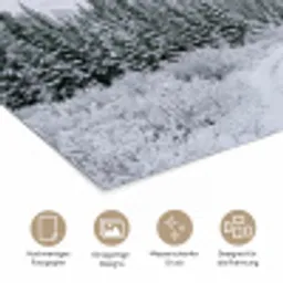 Weg - Bergen - Sneeuw - Naaldbos - Avontuurlijk poster papier klein -tcloseup_DE