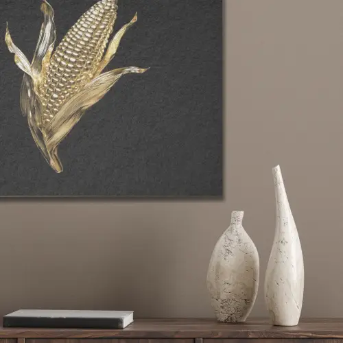 Mais - Eten - Goud - Zwart PET vilt klein -sfeer6_closeup