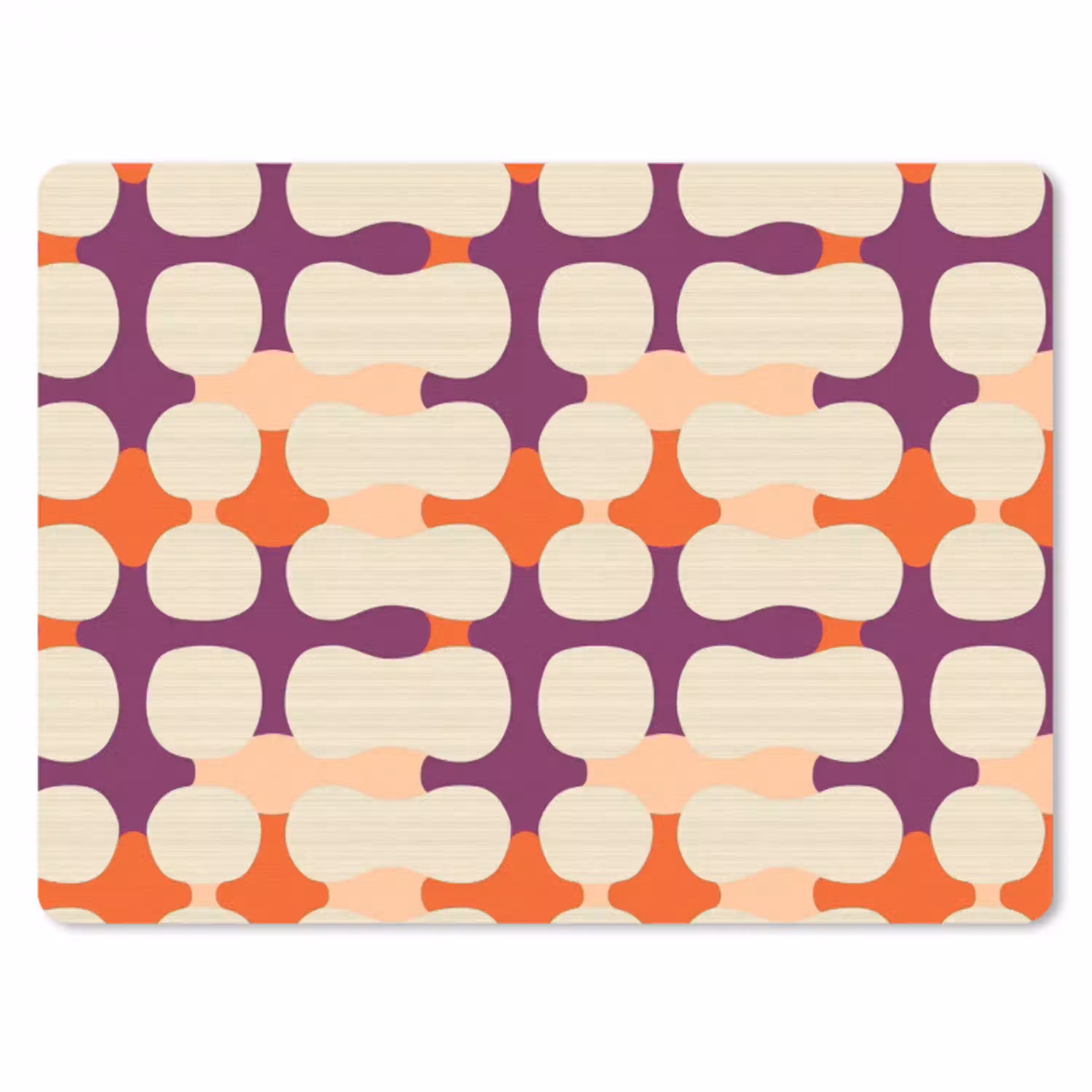 Modern - Patroon - Kleurrijk muismat rubber klein 262 -3d