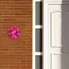Roze rozen - Klassiek Naambord Organisch middel -sfeer3