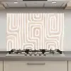Decoratief - Labyrint - Beige keuken achterwand spatscherm klein -3d_website