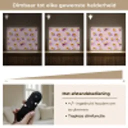 Passievrucht - Tropisch - Paars Light Box met batterij (Wandlamp) middel 907 -USP_dimbaarNL