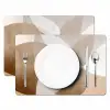 Ovale vormen - Transparant - Zachte overgang Placemat vinyl groot -zzsfeer2_Kitchenyeah-website