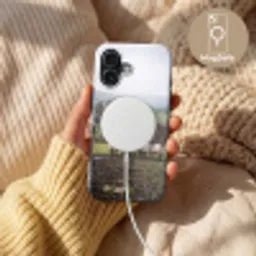 Schapen - Rij - Weide - Dieren - Platteland Toughcase MagSafe Apple iPhone 17 klein -USP_MagsafeV