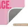 Tekst - Modern - Roze Badmat klein -USP_AntislipNL