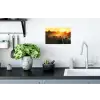 Koeien - Zonsondergang - Weiland - Dieren Muursticker klein -keuken