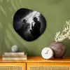 Saxofonisten - Hoeden - Rook - Licht Wandcirkel Organisch Forex 3mm klein -sfeer2
