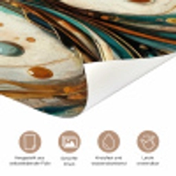Levensboom - Boom - Abstract - Modern deurposter klein -tcloseup_DE