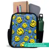 Smiley - Geel - Blauw Rugzak - Zwart middel -inhoud_NL