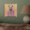 Panda - Pak - Zonnebril - Blauw plexiglas 5mm klein -sfeer3