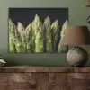 Asperges - Groen - Zwart PET vilt klein -sfeer2