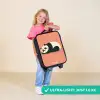 Panda - Slapen - Oranje Kinderkoffer - Zwart klein -sfeer2_UK