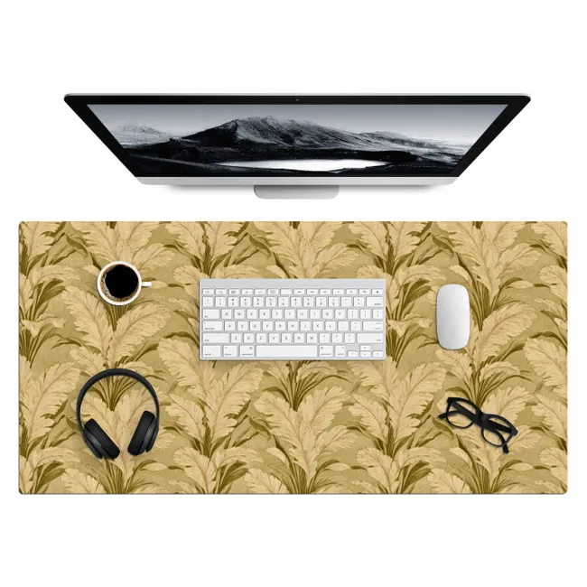 Desk Mat - Palm leaves - Classic - Green