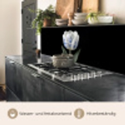 Tulp - Patroon - Blauw keuken achterwand 2 middel -usp_DE