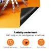 Kreeft - Delftsblauw - Schild - Stoer - Oranje Inductie beschermer vinyl 3mm klein -zzzzzzz-td-onderkant
