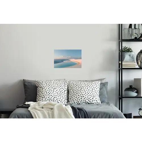 Duinen - Waterplas - Oneindige rust Muursticker klein -slaapkamer