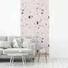 Terrazzo -  Patroon - Zacht - Zwart - Wit fotobehang vinyl groot 64 -woonkamer