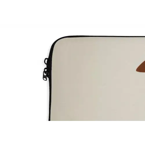 Silhouet - Hond - Trui - Rood laptophoes neopreen klein -detail