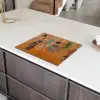 Gedroogde kruiden Inductie beschermer vinyl 3mm groot -sfeer8