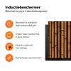 Diepbruin - Hout - Bamboe Inductie beschermer vinyl 3mm klein 276 -zzzzzzz-td-ups