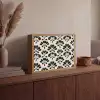 Abstract - Patroon - Zwart Light Box met batterij (Wandlamp) middel 907 -sfeer2