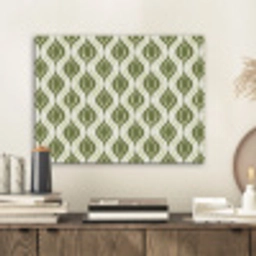 Patroon - Retro - Groen PET vilt klein 837 -sfeer1