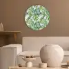 Bohemian - Bladeren - Bloemen - Tropisch Akoestische PET Vilt - Rond klein -sfeer1
