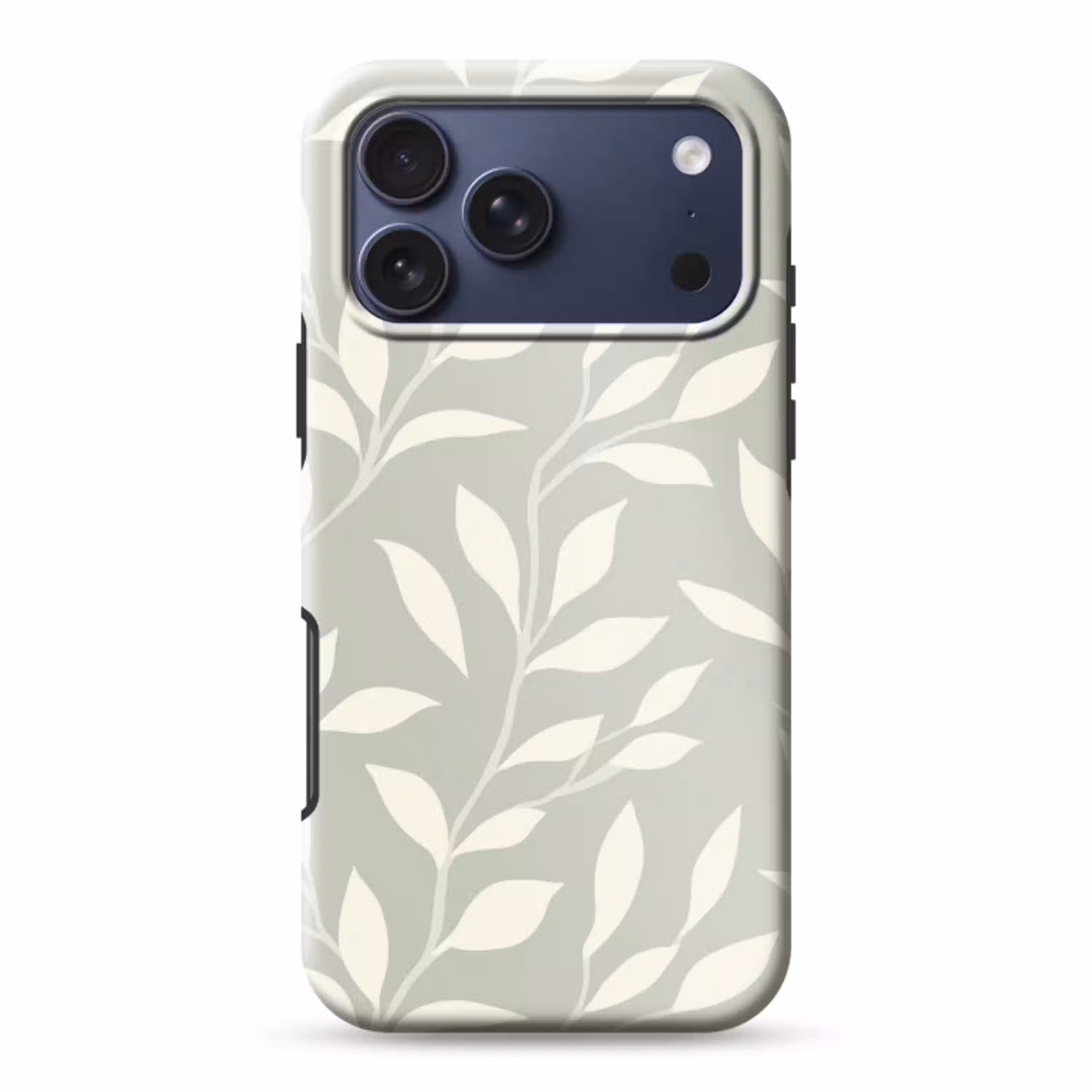 Minimalistisch - Patroon - Groen Toughcase MagSafe Apple iPhone 17 Pro Max klein 1019 -3d