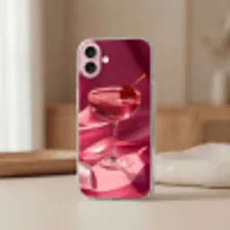 Cocktail - Pink - Luxe Apple iPhone 16 klein -sfeer2