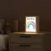 Regenboog - Kinderen - Meisje Light Box met kabel (Kinderlampje) klein -sfeer1_kind