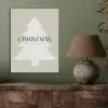 Kerstboom - Japandi - Christmas - Beige PET vilt klein -sfeer2