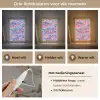 Regenbogen - Bloemen - Kleurrijk - Wolken Light Box met kabel klein -USP_lichtkleurNL