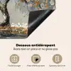 Levensboom - Goud - Wit Inductie beschermer vinyl 3mm middel -usfeer4_FR