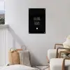 Spreuken - Kleine baas - Quotes tuinposter los doek klein -sfeer8