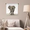 Olifant - Kinderen - Jongens - Dieren - Meisjes Wandkleed katoen klein -sfeer4