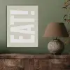 Eten - Decoratie - Beige - Wit PET vilt klein -sfeer2