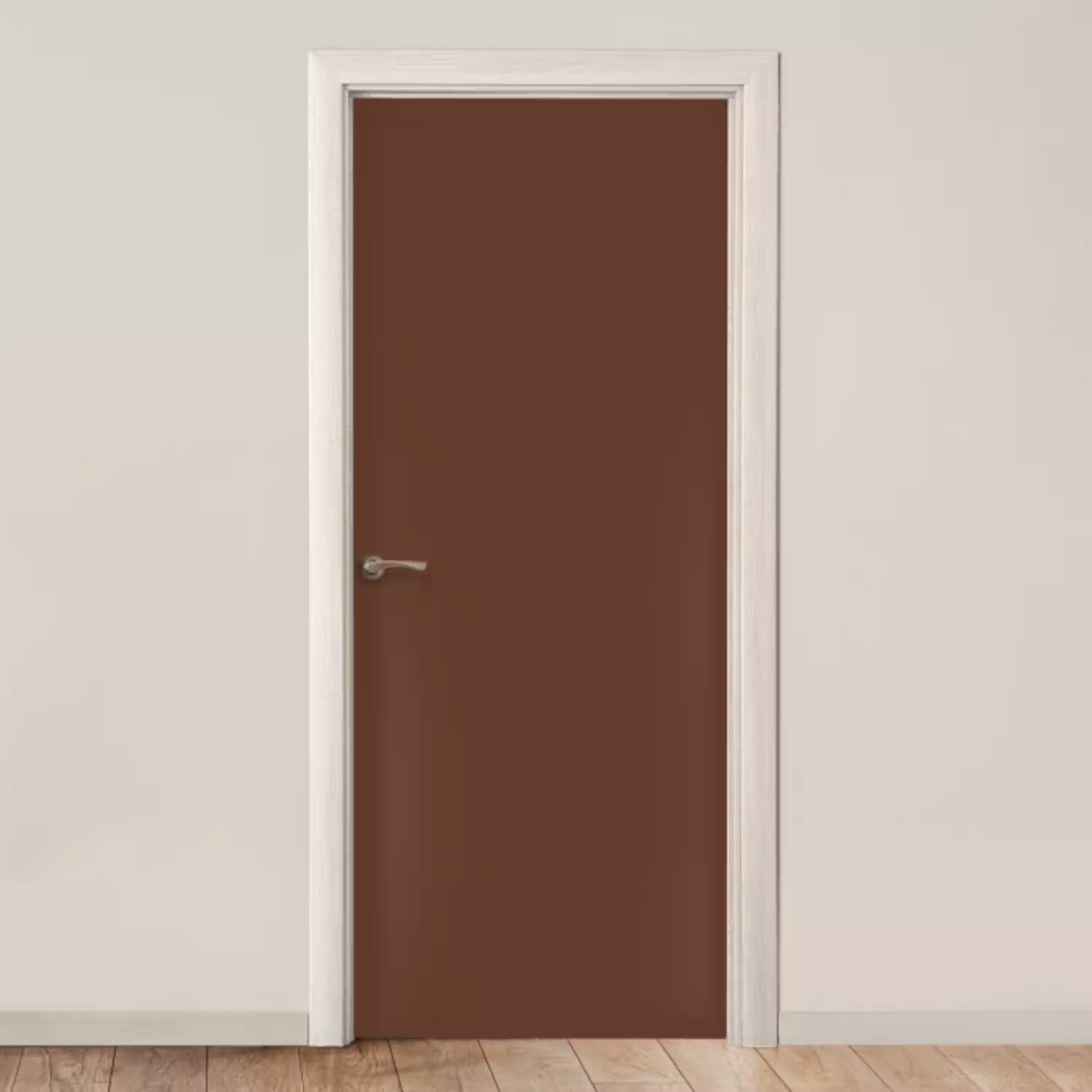 Deep - Clay - Brown - Bruin deurposter klein 289 -3d_beige