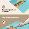 Papegaai - Koksmuts - Quote - Neon Inductie beschemer met haakjes klein -ky-schoon-nl