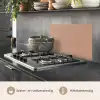Beige - Kleur - Roze keuken achterwand spatscherm klein 900 -usp_NL