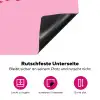 Toedeloe - Roze - Minimalistisch Inductie beschermer vinyl 3mm klein -zzzzzzz-lf-onderkant