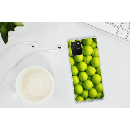 Tennisballen - Bal - Geel Telefoonhoesje Samsung Galaxy S10 Lite klein -oordopS10Lite