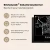 Plattegrond - Eindhoven - Kaart - Stadskaart Inductie beschermer vinyl 3mm middel -zzzzzzusp-haakje_NL