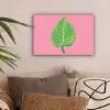 Illustratie - Blad - Minimalistisch - Groen canvas 2cm klein -sfeer1