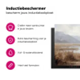 Kraanvogel - Natuur - Realistisch Inductie beschermer vinyl 3mm klein -wsfeer2_website