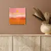 Zon - Abstract - Landschap - Oranje plexiglas 5mm klein -sfeer5