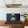 Hond - Garde - Kok keuken achterwand spatscherm klein -sfeer2