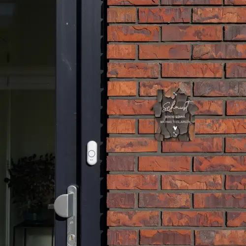 Boomschors - Sierlijk Naambord Huisje klein -sfeer2