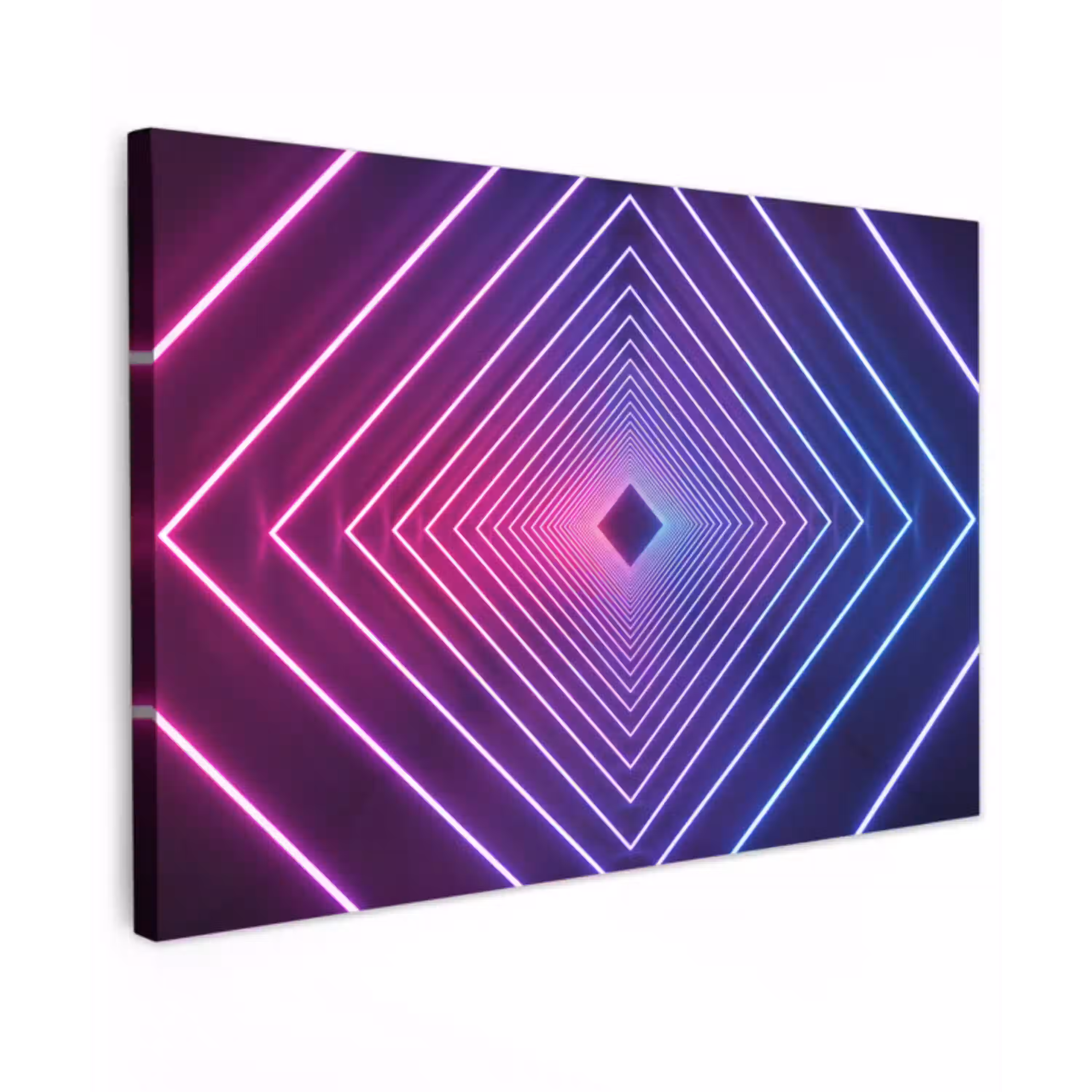 Driedimensionaal - Tunnel - Ruimte canvas 2cm klein -z3d